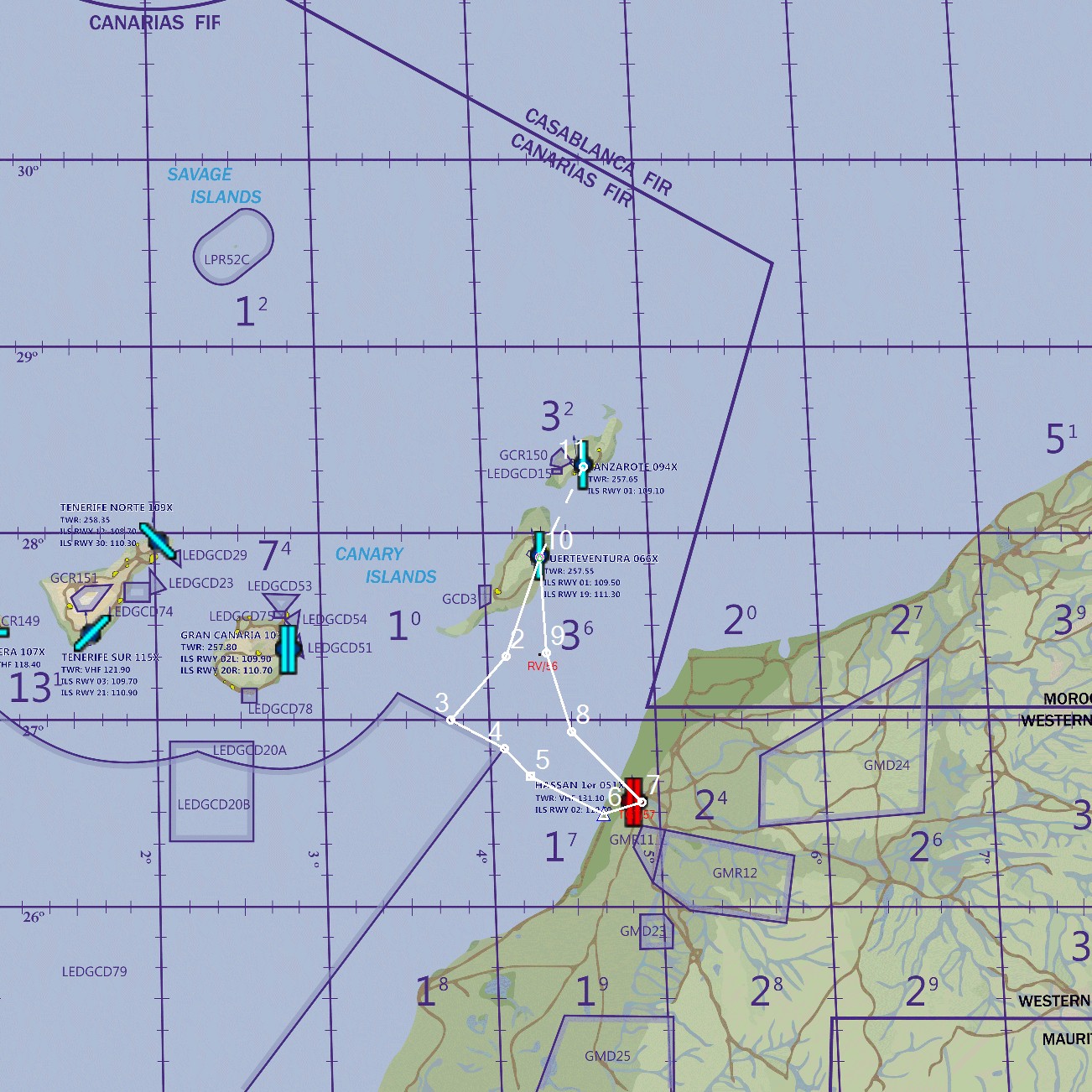 Flight Map